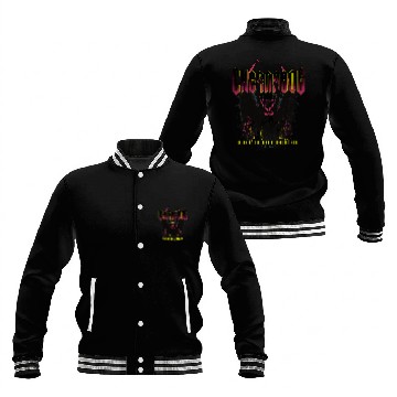 Discover Disney Villains Chernabog Portrait Hawaiians Baseball Jackets