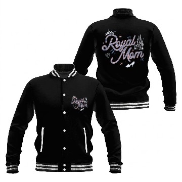 Discover Disney Princess Royal Mom Script Baseball Jerseys Baseball Jackets