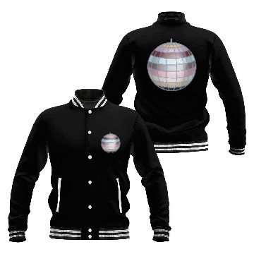 Discover Eras Tour Disco Ball Baseball Jackets