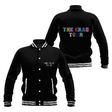 Discover Eras Tour Sticker Houston Baseball Jackets