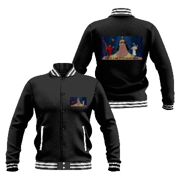 Discover Disneyss Emperors New Groove Krock Confused Graphic Baseball Jackets