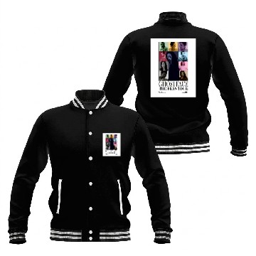 Discover Scream Eras Tour Poster Ghostfaces Version Baseball Tees Baseball Jackets