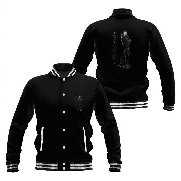 Discover Marvel Hawkeye Disney Plus Black And White Hero Baseball Jackets