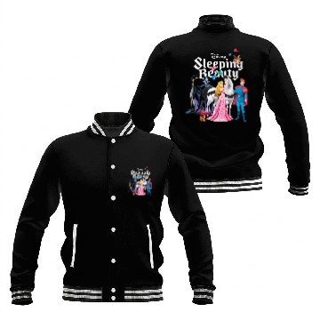 Discover Disneyss Sleeping Beauty Characters Baseball Tees Baseball Jackets