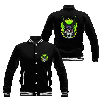 Discover Disneyss Sleeping Beauty Maleficent Sugar Skull Baseball Tees Baseball Jackets