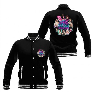 Discover RuPaul's Drag Race WERQ THE WORLD Tour Baseball Jackets
