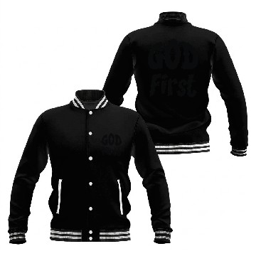 Discover God First Baseball Jackets
