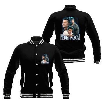 Discover I Love Pedro Pascal Oscar Isaac Cursed Fan Baseball Jackets