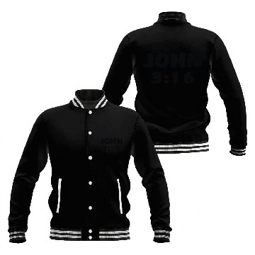 Discover John 3 16 Baseball Jackets