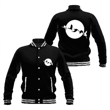 Discover Bird Silhouettes Baseball Jackets