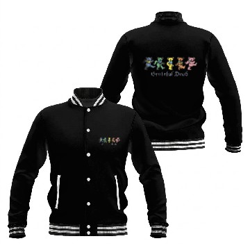 Discover Grateful Dead Unisex Baseball Jackets: Dancing Bears