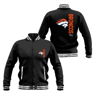 Discover New Era Men's Navy Denver Broncos Big & Tall 2-Hit Baseball Jackets