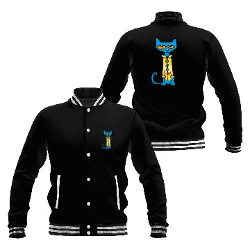 Discover Pete the cat Baseball Jackets