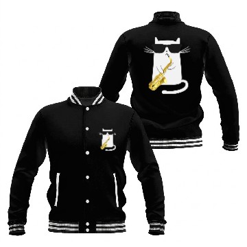 Discover Funny Cat Baseball Jackets