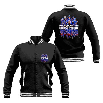 Discover No Quit in Baseball Jackets, New York Rangers Baseball Jackets
