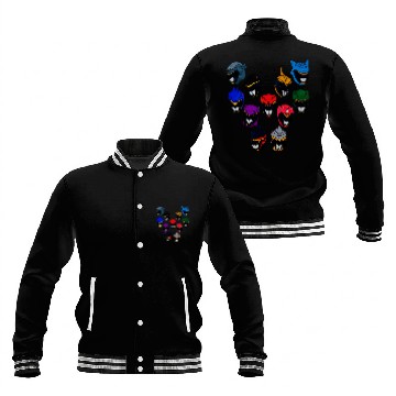 Discover Fully Charged - Power Rangers - Baseball Jackets