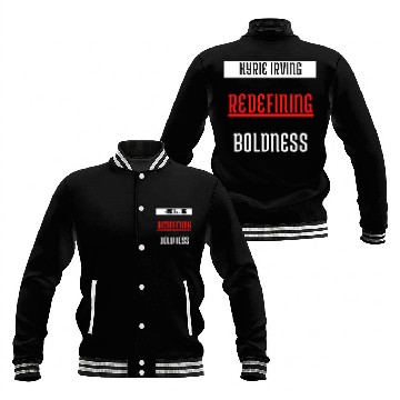 Discover Kyrie Irving REDEFINING boldness Baseball Jackets