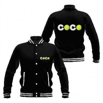 Discover Coco Gauff Call Me Coco Baseball Jackets