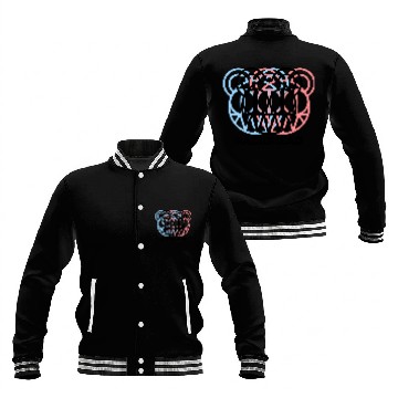 Discover Radiohead Logo Dizzy Glitch - Radiohead - Baseball Jackets