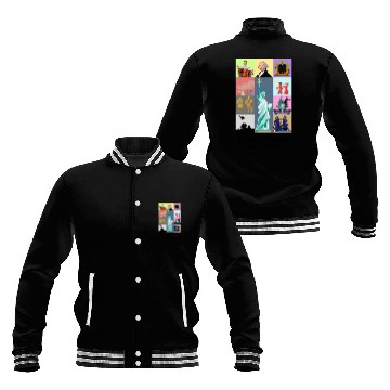 Discover US History Eras Tour Baseball Jerseys Baseball Jackets