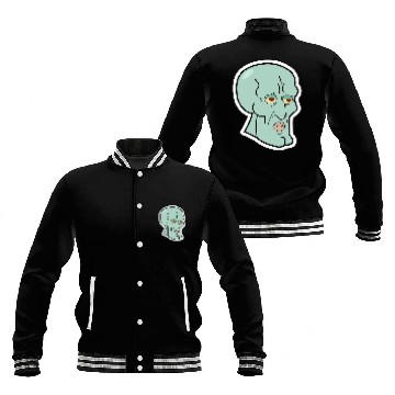 Discover Handsome Squidward Baseball Jackets