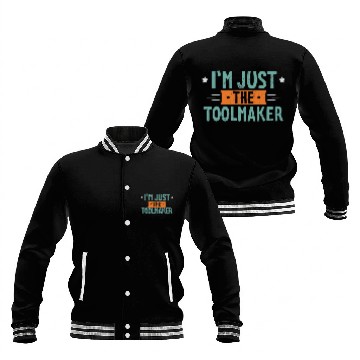Discover Toolmaker technology manufacturing dad worker technology 4 Zip Baseball Jackets