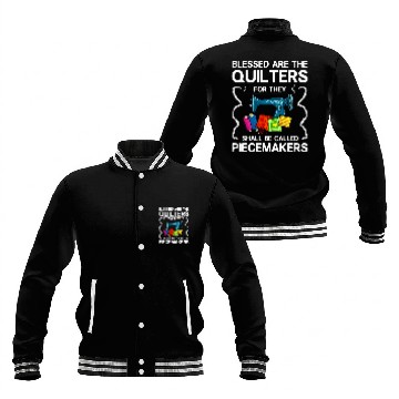 Discover Sewing Machine Patchwork Quilt Quilter Baseball Jackets