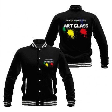 Discover Back to School Art Class Baseball Tees Baseball Jackets