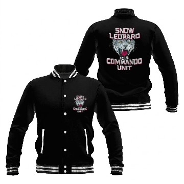 Discover Leopard Gift Chinese Special forces SWAT armys Snow Leopard Commando Baseball Jackets