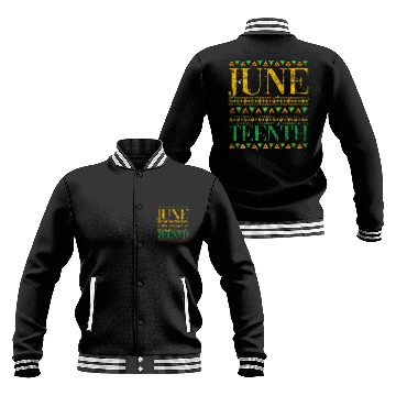 Discover American African Freedom Black History Ancestors Juneteenth 2 Baseball Jackets
