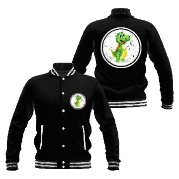 Discover Dinosaur Grunge vintages Circle Cute 1 Baseball Tees Baseball Jackets