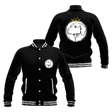 Discover English Foxhound with Crown Zip Baseball Jackets