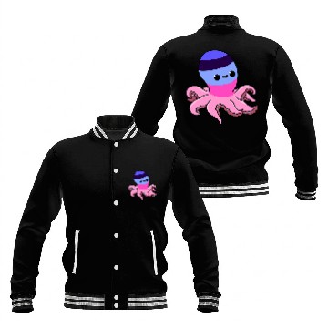 Discover Omnisexual Pride Octopus Baseball Tees Baseball Jackets