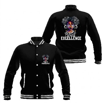 Discover Black Excellence African Pride Black History Month 1 Baseball Tees Baseball Jackets