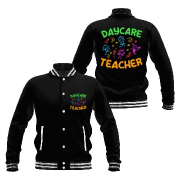 Discover Daycare Teacher School I Speak Toddler Baseball Jackets