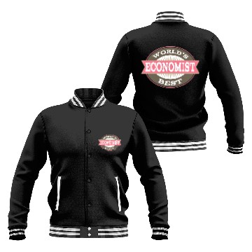 Discover Economist Worlds Economics Professor Baseball Jackets