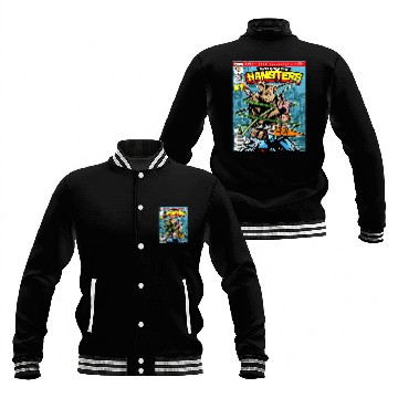 Discover Reading Book Comic Book Cover Page Magazine Figure Hamster Reader Baseball Tees Baseball Jackets