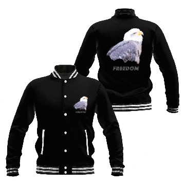 Discover Bald Eagle 21 Zip Baseball Jackets