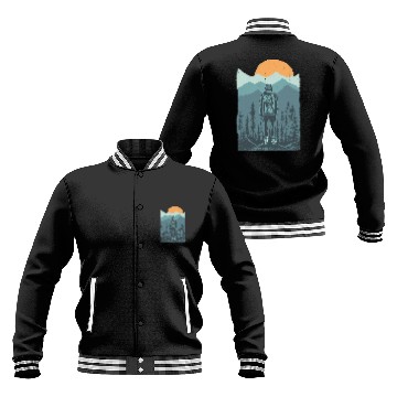 Discover Hiking Hiker Outdoor Hiker 162 Hike Baseball Jackets