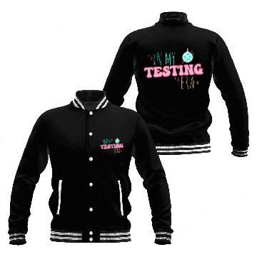 Discover Funny Testing Teacher In My Teacher Era Teaching Student 1 Baseball Jackets