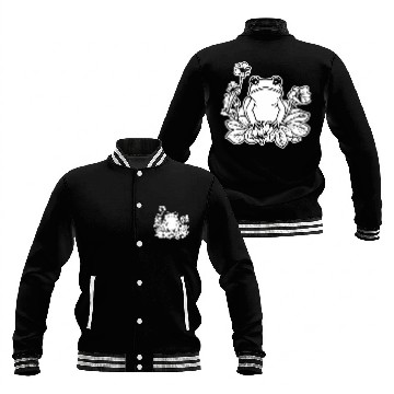 Discover Frog Toad Pond 1 Baseball Tees Baseball Jackets