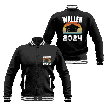 Discover Wallen Family Graduation Class 2024 Grad Student Baseball Jackets