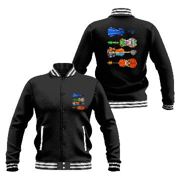 Discover Funny Violin Seasons Violin Lover for any Violinist Baseball Jackets