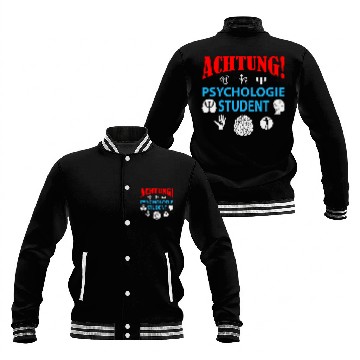 Discover Psychology student for students at university 1 Baseball Tees Baseball Jackets