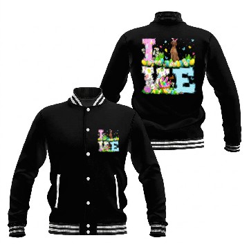 Discover Coonhound Pet Easter Egg Hunt Funny Love Coonhound Easter Baseball Tees Baseball Jackets