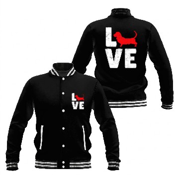 Discover Basset Hound Pet 18 Baseball Jackets
