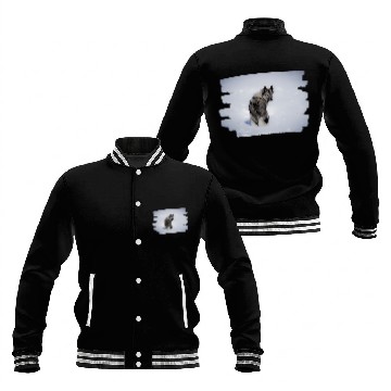 Discover Elkhound Pet Grey Baseball Tees Baseball Jackets