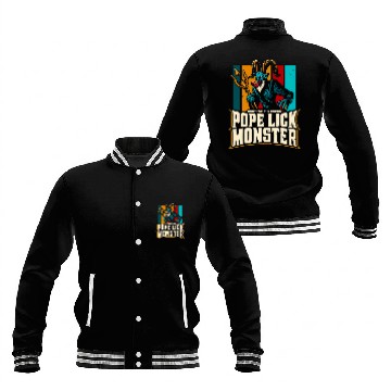Discover Pope Lick Monster Legendary Creature Cryptozoology Cryptid 14 Baseball Tees Baseball Jackets