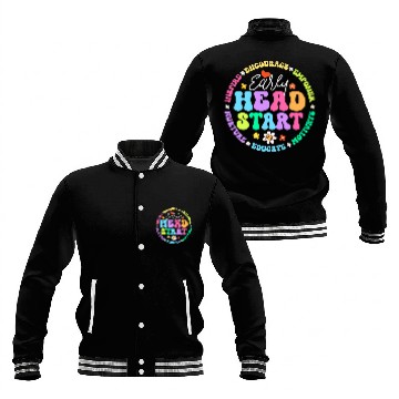 Discover Early Head Start Squad homesschool Teacher Headstart Baseball Jackets