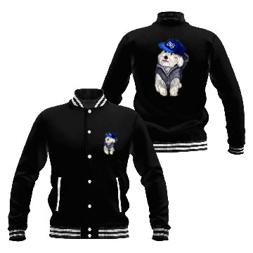 Discover Cavalier Pet king charles spaniel fancy dress cavapoo Baseball Jackets